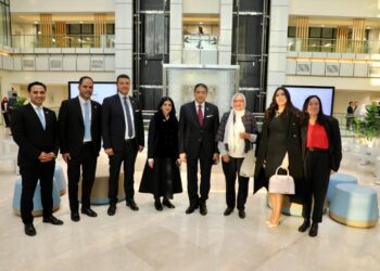 مؤسسة التجاري الدولي تشارك في افتتاح مستشفى أهل مصر باعتبارها الراعي الماسي