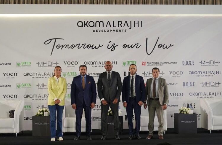 اكام الراجحي توقع بروتوكولات تعاون مع “محرم – باخوم” و”سايتس إنترناشيونال” و” منى حسين” لتنفيذ مشروع D.O.S.E الساحل الشمالي 