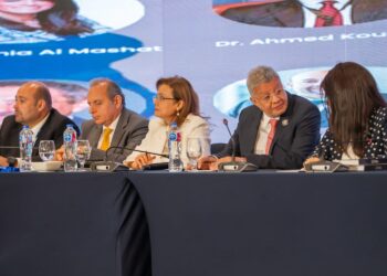 خلال جلسة التمويل المستدام بالمنتدى السنوي للميثاق العالمي للأمم المتحدة