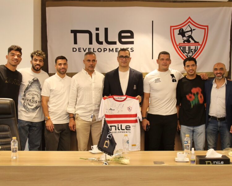 “نايل للتطوير” تحتفل بنادى الزمالك بطل الكونفيدرالية
