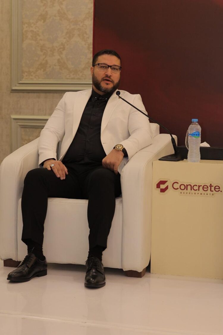 يحيى خليل: “كونكريت للتطوير العقاري” تصل بحجم استثماراتها ل 4 مليار جنيه..للمتبقى من 2024 وتخطط لاطلاق كومباوند سكني في 2025
