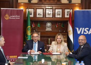 بنك مصر يوقع مذكرة تفاهم مع فيزا لتبادل الخبرات في مجال المدفوعات وريادة الأعمال