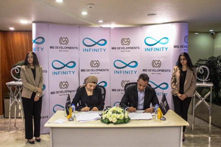 شركة (MG DEVELOPMENTS ) تتعاقد مع «إنفنيتي» لتدشين محطات شحن سيارات كهربائية بمشروعاتها 