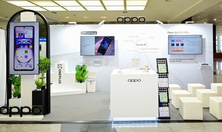 OPPO تعرض ابتكاراتها المُتطورة في مجال الذكاء الاصطناعي في المؤتمر الدولي المشترك للذكاء الاصطناعي 2024