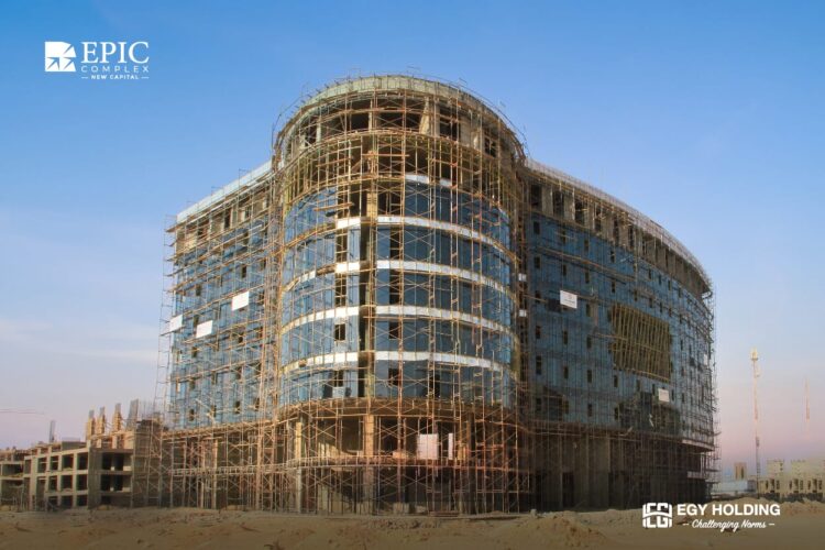 «إيجي هولدنج» تنهي الأعمال الإنشائية لمشروع « EPIC COMPLEX» وفق المواصفات القياسية لمنظمة «Fitwel» العالمية