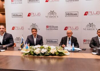 شركة «Mardev Development» تطلق فندق «Hilton Garden Inn» في مدينة زايد الجديدة بالشراكة مع «Hilton»