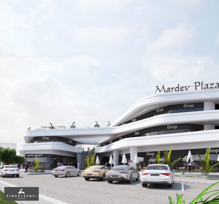 مكتب Ayman shawki architects للاستشارات الهندسية ينهى تصميم مشروع «Mardev plaza mall» 