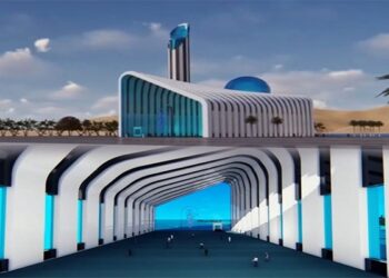 مكتب Hesham Elsadek Architecture ينهي تصميم «مسجد البحر» في العين السخنة