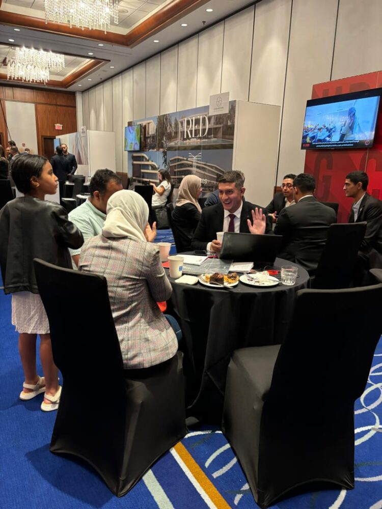 كورنرستون للتطوير العقاري Cornerstone تجذب العملاء بمنتج الـ80 % تشطيب وتحقق أعلى أقبال بمعرض عقارات النيل بامريكا