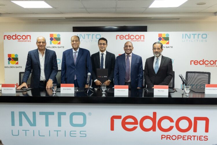 “ريدكون بروبرتيز” توقع شراكة مع شركة إنترو لإداره وتوزيع الكهرباء وتقديم حلولًا شاملة لتوليد واستغلال الطاقة الشمسية بمشروع جولدن جيت