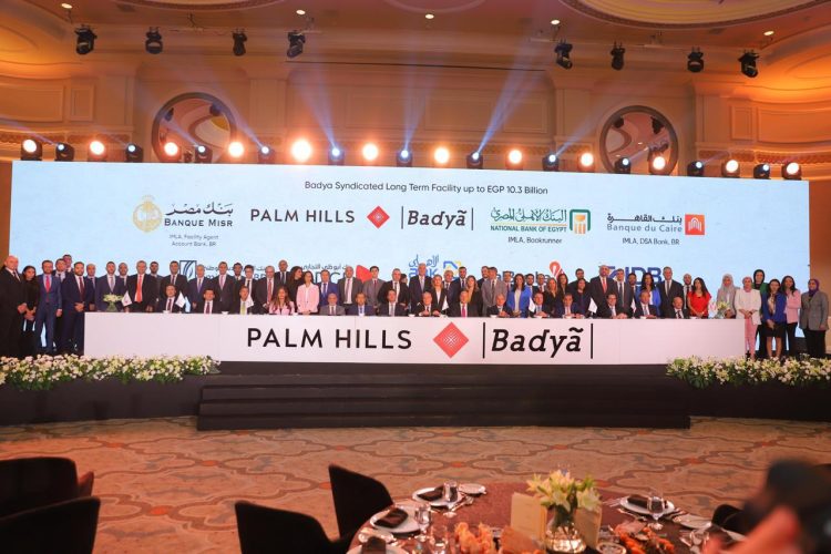 10.3 مليار جنيه تمويلاً مشتركاً لصالح بالم للتنمية العمرانية بتحالف من 8 بنوك