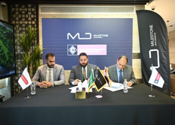 «مايلستون للتطوير» توقع شراكة استراتيجية مع «محرم – باخوم» ليتولى تصميمات مشروع «The CORD Business Complex» 