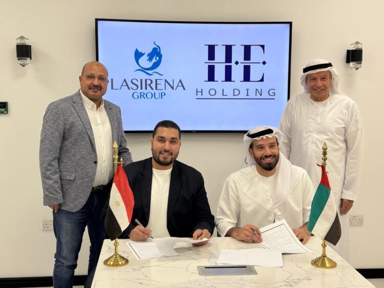 لاسيرينا جروب توقع اتفاقية تحالف إستراتيجي مع HE Holding لتطوير عدة مشروعات فى أبوظبى