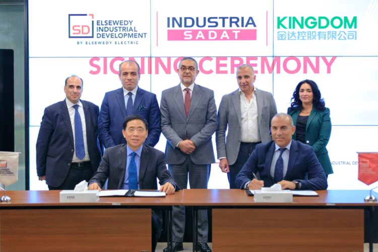 “السويدي للتنمية الصناعية” توقع إتفاقية لتخصيص منطقة حرة كاملة المرافق مع “كينجدوم الصينية”