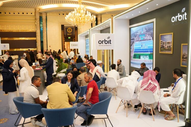إقبال كبير على جناحي شركة Orbit Developments بالمعارض العقارية بالمملكة العربية السعودية الشهر الجاري