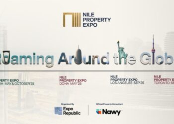 عقارات النيل تنطلق بـأكبر خطة معارض عقارية بالخارج خلال 2025