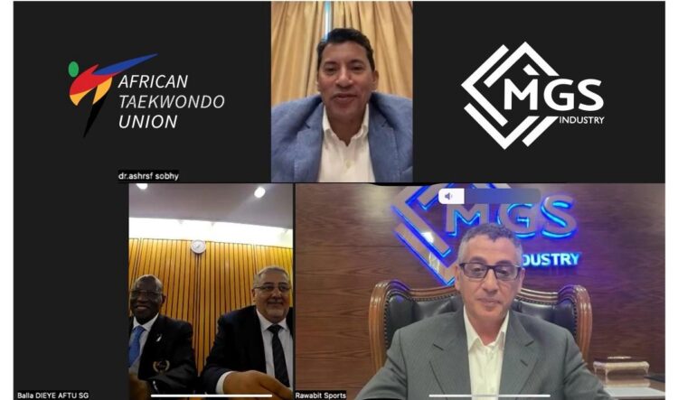 مجموعة MGS للصناعة توقع عقد رعاية للاتحاد الإفريقي للتايكوندو