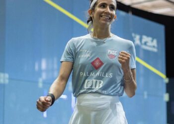 بطلا بالم هيلز مصطفى عسل ونوران جوهر يتوجان ببطولة الجونة الدولية للإسكواش