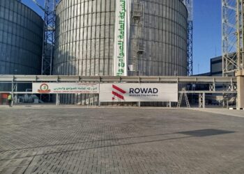 رواد الهندسة الحديثة تفتتح صوامع معدنية سعة 100 ألف بميناء غرب بورسعيد