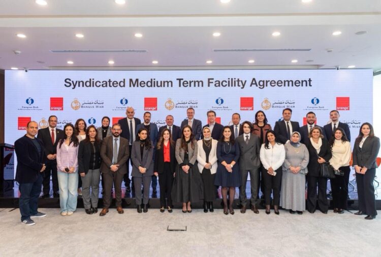 بنك مصر والبنك الاوروبى لإعادة الاعمار والتنمية EBRD  يمنحان مناصفة تمويلا مشتركا لصالح شركة أورنج مصر للاتصالات بقيمة نحو 80 مليون دولار