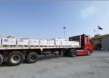 الإمارات تعلن دخول 38 شاحنة مساعدات إنسانية إلى غزة ضمن “عملية الفارس الشهم 3”