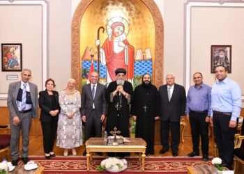 رئيس البنك الزراعي المصري يلتقي قداسة البابا تواضروس الثاني لتعزيز التعاون والتوسع في تمويل مشروعات الأديرة