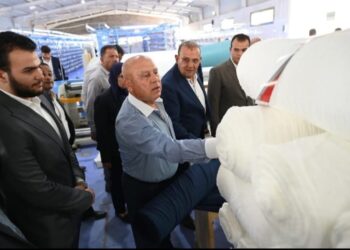 «إيجي دينيم للنسيج» تشهد زيارة تفقدية من وزير الصناعة لمصنعها بالعاشر من رمضان