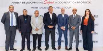 مجموعه عربية تعلن عن شراكة استراتيجية مع مجموعة “راديسون” العالمية لتشغيل فندق فاخر داخل مشروع بانجلوز بالساحل الشمالي