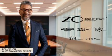 شركة «ZG Developments» تعلن تعيين بسام سعيد رئيسًا للقطاع التجاري ضمن خطة توسعاتها بغرب القاهرة