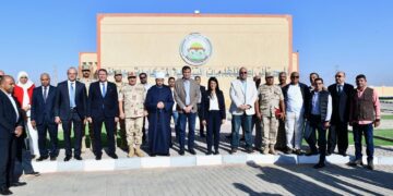 QNB مصرى ومركز بحوث الصحراء يوزعان مشروعات تنموية على المزارعين في سهل القاع بجنوب سيناء