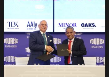 “شركة تي بي كى الدولية” و”فنادق ماينور” يوقعان اتفاقية تعاون استراتيجية لإطلاق علامة “أوكس” لأول مرة في السعودية والتوسع بعلامة “إن إتش كولكشن” في مصر