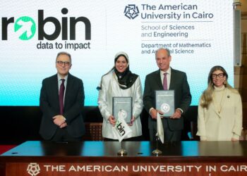 روبن لحلول البيانات والذكاء الاصطناعي والجامعة الأمريكية بالقاهرة تتعاونان لتأهيل الجيل القادم من كوادر علوم البيانات في مصر