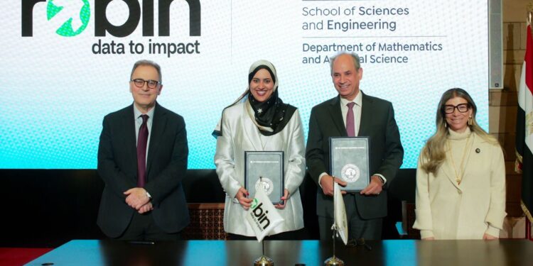 روبن لحلول البيانات والذكاء الاصطناعي والجامعة الأمريكية بالقاهرة تتعاونان لتأهيل الجيل القادم من كوادر علوم البيانات في مصر