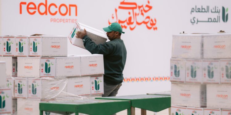 ريدكون بروبرتيز وبنك الطعام المصري يتعاونان خلال رمضان لدعم حملة “خيرك يوصل لغيرك”