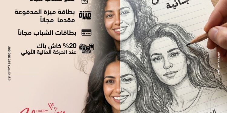 بنك مصر يشارك في فعالية ” اليوم العالمي للمرأة ” ويقدم العديد من المزايا والعروض المجانية تدعيمًا للشمول المالي تحت رعاية البنك المركزي المصري