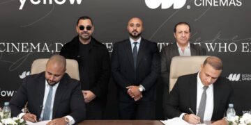 هشام عبد الخالق وطارق العريان يشاركان «urbnlanes» الكويتية و«Scene Cinemas» في إطلاق أفخم سينما بمصر داخل «Yellow Lane»