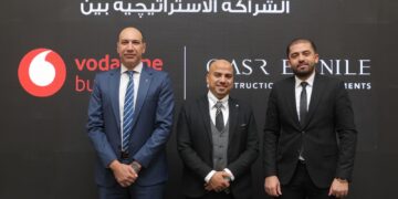 قصر النيل للاستثمار العقاري توقع شراكة استراتيجية مع ڤودافون بيزنس الشريك التكنولوجي في مشروع ويست إليفن