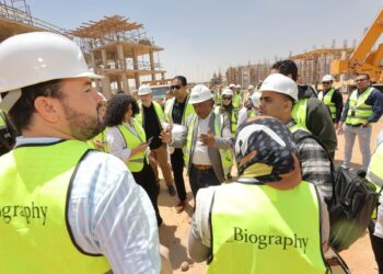 بـاستثمارات 20 مليار جنيه..”Biography” تستعرض تطورات الأعمال الإنشائية بمشروع ” 101″ في قلب “مستقبل سيتي”