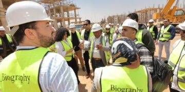 بـاستثمارات 20 مليار جنيه..”Biography” تستعرض تطورات الأعمال الإنشائية بمشروع ” 101″ في قلب “مستقبل سيتي”