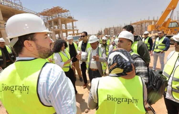 بـاستثمارات 20 مليار جنيه..”Biography” تستعرض تطورات الأعمال الإنشائية بمشروع ” 101″ في قلب “مستقبل سيتي”