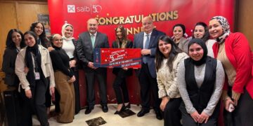 بنك saib يحتفي بشهر المرأة ويكرم موظفاته ضمن مسابقة “50 years..50 cheers”