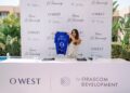O West من أوراسكوم العقارية يرعى بطلة الإسكواش هانيا الحمامي لمدة ثلاث سنوات لدعم الأبطال المصريين وتعزيز حضورهم العالمي