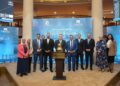 احتفالًا بالإنتقال للسوق الرئيسي: عمر رضوان رئيس البورصة المصرية يشارك قيادات شركة توسع للتخصيم (TAWASOA For Factoring) في فعالية “قرع الجرس”