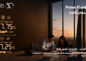 بنك saib يرفع العائد السنوي على شهادة «Prime Fixed» الثابتة إلى 17.75% يصرف شهرياً