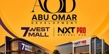 شركة «AOD أبو عمر للتطوير العقاري» تستعد لطرح مشروع «7West» بالقاهرة الجديدة وتواصل نجاح «Nxt Medical Hub» بالمنيا الجديدة