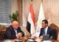 وزير الشباب والرياضة يلتقي بالرئيس التنفيذي والعضو المنتدب لبنك saib لبحث تعزيز التعاون المشترك بين الجانبين