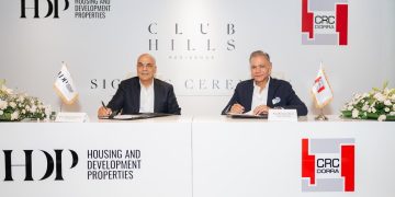شركة التعمير والإسكان العقارية HDP  تتعاقد مع CRC Dorra لتنفيذ مشروع Club Hills Residence في السادس من أكتوبر