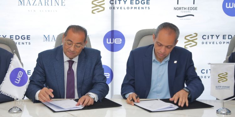 سيتي إيدج للتطوير العقاري توقع شراكة استراتيجية مع WE لتوفير خدمات Triple Play والحلول الرقمية المتطورة