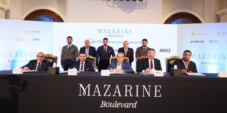 «سيتي إيدج» توقع اتفاقية مع تحالف «الأشراف جروب» و«سام للتطوير» وAWG للتأجير والتشغيل لـ«مزارين بوليفارد» بالعلمين الجديدة