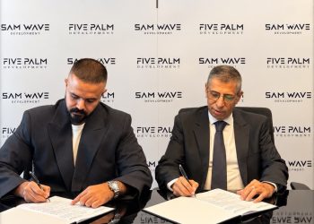 شراكة استراتيجية بين “Five Palm ” و“Sam Wave“ باستثمارات 35 مليار جنيه في مشروع سكني بالعاصمة الجديدة ورأس الحكمة